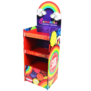 Estantes de exhibición de cartón de doble cara personalizados para bebidas de <span class=keywords><strong>Coca</strong></span>, aperitivos, jugo de <span class=keywords><strong>Cola</strong></span>, vino y botellas de agua para venta al por menor - Product Image 4