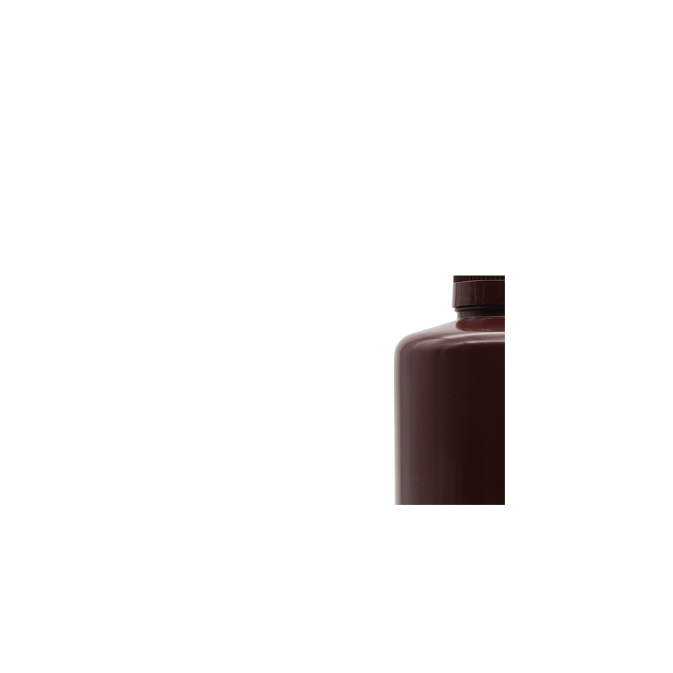 hdpe round bottle 1000ml laboratory white