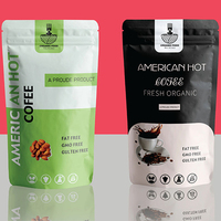 Sachet refermable personnalisé en film mat imprimé, emballage Mylar pour bonbons, biscuits, noix, snacks, anti-odeur