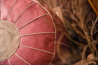 Coussin de sol marocain nordique fait à la main - Pouf de canapé paresseux, siège tatami pour la décoration de la maison