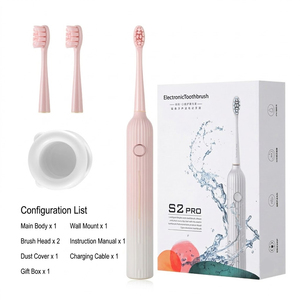 Ensemble cadeau de luxe personnalisé, brosse à dents électrique sonique intelligente S2 Pro, étanche IPX7, charge rapide de type C, 5 modes, brosse à dents blanchissante - Product Image 2