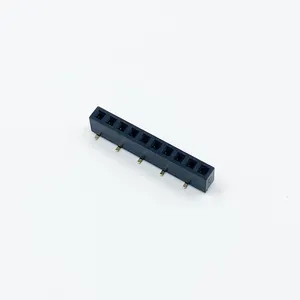 Fabricante profissional de conector smt soquete único, 2.54mm