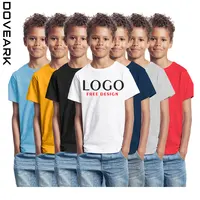 Custom Logo T-shirt for Kids, 100% Cotton