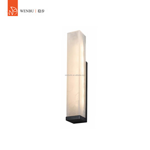 Luxury Spanish Alabaster <b>Wall</b> Lamp Minimalist LED <b>Sconce</b> for Villa Bedroom Light - Product Image 1