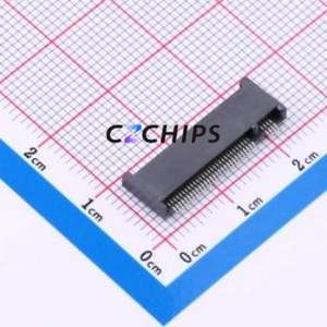 91302-225-067RCM Hard Drive Connector (SAS/SATA/M.2) SMD Connector M.2-M Key Female 67P Horizontal Mount - Product Image 1