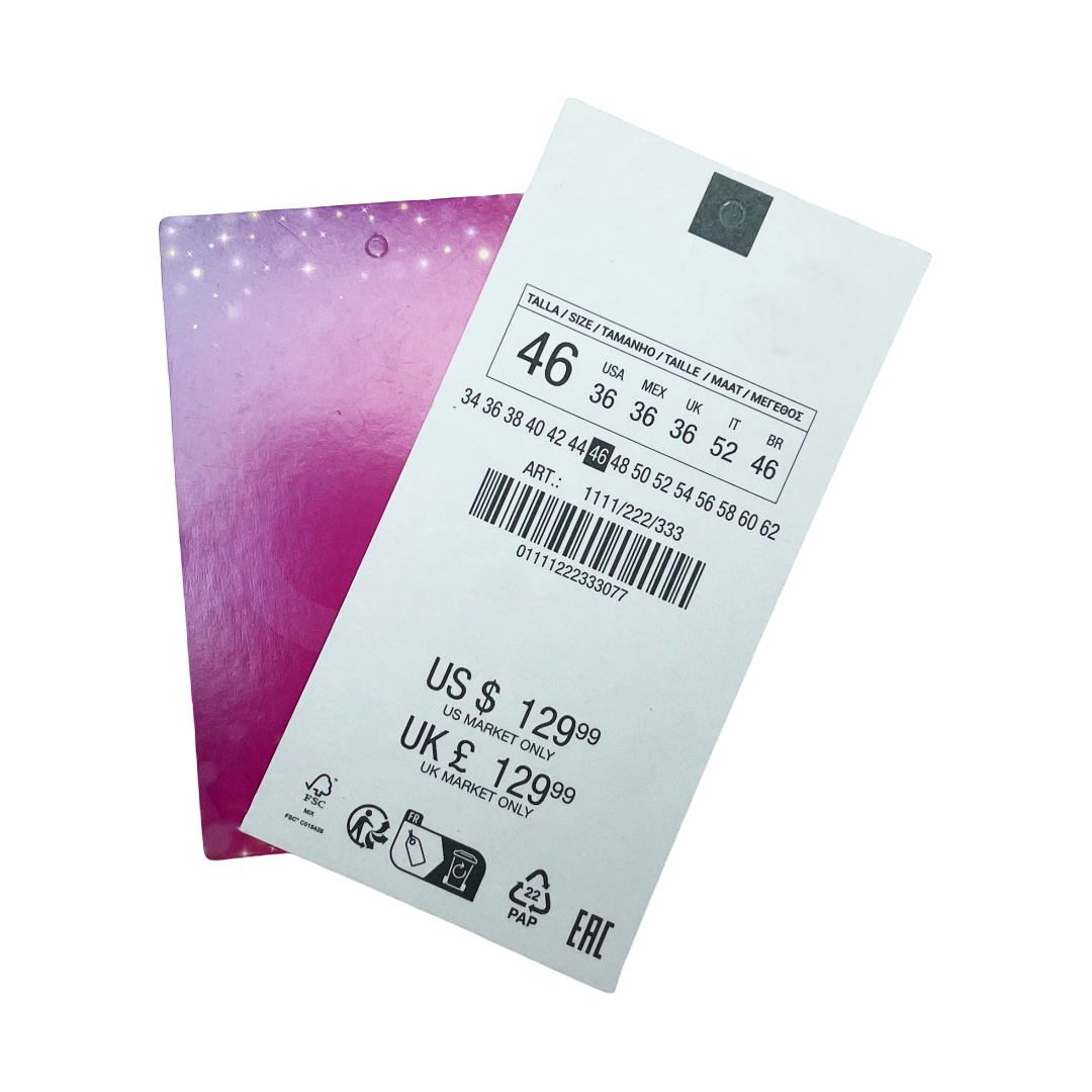 Étiquette personnalisée