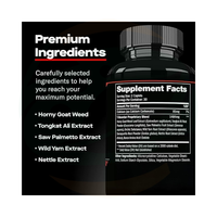 Capsules de testostérone fabriquées en usine OEM, améliorant l'endurance et la force, capsules de testostérone pour la croissance musculaire des hommes