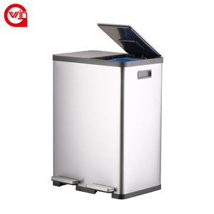 Bán Buôn Nhà Thép Không Gỉ 60L Pedal <span class=keywords><strong>Bin</strong></span> Tái Chế Thùng - Product Image 3