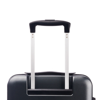 Valise de chariot de voyage extensible à haute capacité ouverture avant ABS PC Spinner roulette TSA serrure pratique pour les déplacements