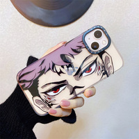 Casing HP Transparan IMD Motif Anime Lucu untuk iPhone 14 Pro Max, Penjualan Grosir Laris Manis