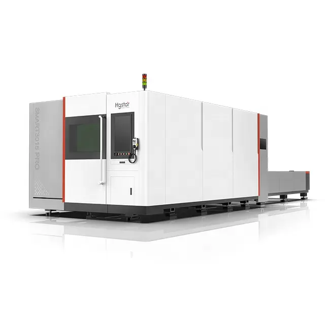 HGSTAR SMART PRO 6KW Full Protect Laser Cutting Machine Metal Laser Cutting Fiber Laser Cutter For Thick Metal Plate
