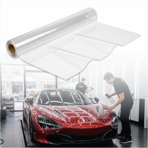 ฟิล์มใส TPU PPF ป้องกันรอยขีดข่วน ฟิล์มกันรอยสีรถยนต์ ขนาด 1.52x15 เมตร หนา 7.5 มิล ซ่อมแซมตัวเองได้ ป้องกันรอยขีดข่วน ป้องกันสีเหลือง - Product Image 3