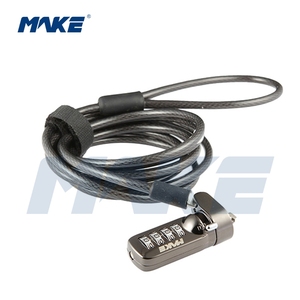 MK815-5 Keyless Laptop Lock Kabel Edelstahl Sicherheit Computer & Projektor Monitor Anti-Theft Lock mit Passwort-Funktion - Product Image 1