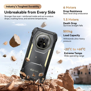 Blackview Xplore 2 สมาร์ทโฟนแบบทนทาน Octa Core รองรับ 5G กันน้ำ กันกระแทก หน้าจอ AMOLED ระบบปฏิบัติการ Android 15 กล้อง 50MP หน่วยความจำ 16GB+1TB แบตเตอรี่ 20000mAh - Product Image 5