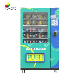 Soda fonte bebida vending machines varejo item 24 horas self-service totalmente automático snack vending machine para alimentos e dr