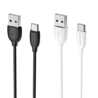 BOROFONE BX19 Matériau PVC 1M Câble Usb Type-C le moins cher