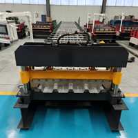 Plaque de support de plancher en acier galvanisé FD-C57 / Machine de formage à froid de tôles de plancher métalliques