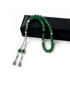 Rosario de Oración Islámico de Ágata de 8mm, 33 Cuentas, Pulsera Musulmana, Imam Kerbai, Subha, Misbaha, Tasbih, Dhikr - Product Image 5