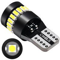 Ampoules de plaque d'immatriculation T10 Led Canbus 3030 Smd orange ambre fabricant T10 W5w Led dôme de lecture intérieur de voiture