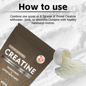 Creatina en Polvo de Alta Calidad con Monohidrato de Creatina y Aminoácidos, Apoya la Masa Muscular, Aumenta la Energía, Mejora la Condición Física en General - Product Image 4