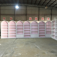 Vitrine cosmétique OEM, armoire de présentation cosmétique, vitrine en verre pour magasin de cosmétiques, fabricant sur mesure