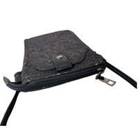 Mini Sac Sling pour Femmes En Matériau de Liège Design Minimaliste Sac Crossbody pour Clés Téléphone et Essentials