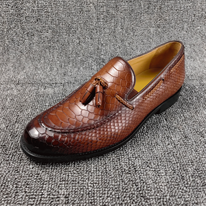 Mocasines Marrones de Diseño Clásico para Hombre, Mocasines de Cuero Hechos a Mano, Cómodos y Elegantes, con Buenas Reseñas - Product Image 2