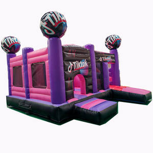 Custom Magic <span class=keywords><strong>Tik</strong></span> <span class=keywords><strong>Tok</strong></span> Bouncer Casa de rebote hinchable respuestas Preguntas fiesta <span class=keywords><strong>juego</strong></span> regalo carnaval juguete - Product Image 1