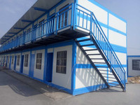 Maisons préfabriquées de luxe en conteneurs modulaires de Chine 2021, conteneurs pliables de 20 pieds, maison de conteneurs pliable, bureau, villa, entrepôt avec CE
