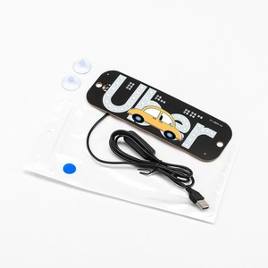 Nouveau 6V/12V USB <span class=keywords><strong>Taxi</strong></span> LED Voyant pour voitures pour l'identification de voiture Rénovation Utilisation Catégorie-Autres accessoires de lumière de voiture - Product Image 3