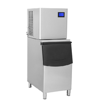 Machine à glaçons commerciale refroidie à l'eau 500 kg/24h pour la production de blocs de glace