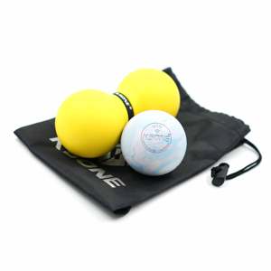 Palla chiropratica per massaggio miofasciale con arachidi in gomma <span class=keywords><strong>naturale</strong></span> con logo personalizzato per Pilates - Product Image 3