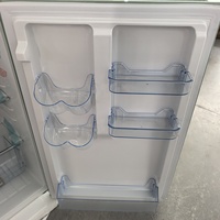 Réfrigérateur couleur à porte simple de 120 L, uniquement réfrigération, sans congélateur, mini-réfrigérateurs compacts pour la maison, petite cuisine