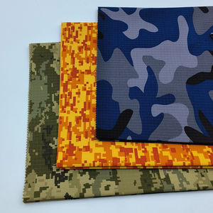 Ronghong OEM ODM Ripstop tessuto Nylon 235gsm <span class=keywords><strong>Cordura</strong></span> cotone 65 Nylon 35 resistente all'acqua tessuto mimetico tattico uniforme - Product Image 4