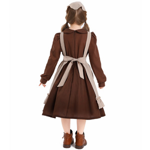 Disfraz de Halloween de Sirvienta Vintage Victoriana, Traje de Cosplay de Niña Pobre, Atuendos de Cosplay de Niña Huérfana Colonial - Product Image 3