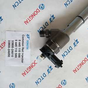 หัวฉีดดีเซลคอมมอนเรล DELPH1 รุ่นเหล็ก 0445110588 0445110589 สำหรับ 33800-2A610 33800-2A650 - Product Image 2
