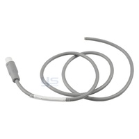 Câble d'assemblage de capteur médical avec connecteur latéral, sonde en silicone gris pour moniteur patient, vente en gros OEM en vrac