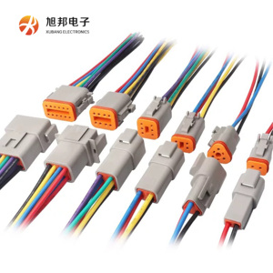 Deutsch DT loạt DT04-3P nam phích cắm 3-Pin ô tô kết nối kích cỡ khác nhau đồng địa chỉ liên lạc Nylon nhựa Ô Tô Nhựa - Product Image 6