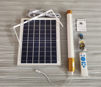 Melinz – lampes à tube solaire led T12, lumière blanche froide, lampes de jardin, 60w, 100w, 200w, 300w