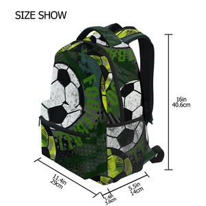 Hot Selling Custom Basketball Football Print School <b>Backpack</b> <b>Waterproof</b> Book Bags Casual School Bag With Logo - Product Image 6