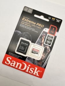 Thương hiệu mới ban đầu san đĩa cực Pro Micro 128GB, 256G, 64G Thẻ lưu trữ 512G lên đến 200 mét/giây C10 A2 V30 U3, với bộ chuyển đổi - Product Image 5