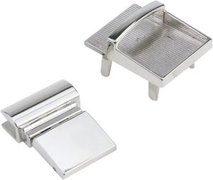 Pastlla Pcs Cierres de presión para bolsos, cierres de pulgar, cierres metálicos, herrajes para bolsos, para manualidades DIY, cajas, bolsos de cuero y artesanías - Product Image 3