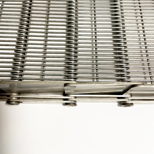 Bande transporteuse à maillons en fil d'acier inoxydable pour bougies en <span class=keywords><strong>verre</strong></span> - Product Image 6