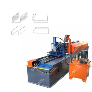 Metal saplama ve parça rulo şekillendirme makinesi Metal çiviler ve kanal alçı alçıpan üretim C U profil makinesi