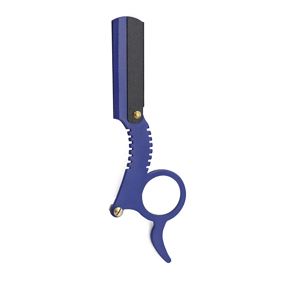 Blue  Stainless Steel Shaving Blade Knife Razor