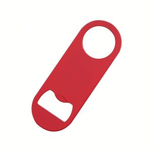 Décapsuleur porte-clés en acier inoxydable coloré, décapsuleur portable avec logo personnalisé - Porte-clés promotionnel - Product Image 5