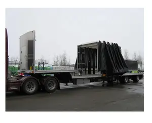 Rolling Tarp System für 51 'x 102 "Double Drop Trailer Tür Roll Up Tarps