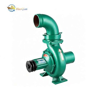 Pompe diesel auto-amorçante montée sur remorque, utilisée pour l'irrigation agricole, le jardinage et le drainage des eaux inondationnelles - Product Image 1