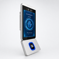 Terminal d'accès par veine palmaire 8 pouces Android 11 RK3568 Quad Core WDR Double caméra Lecteur NFC Contrôle d'accès OEM ODM