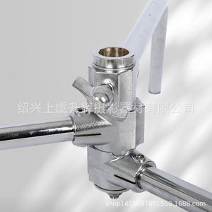Magic Leg Light Stand 40 Inch Stainless Steel Heavy Duty <b>Film</b> Television Flag Stand Fill Light Top Bracket - Product Image 2